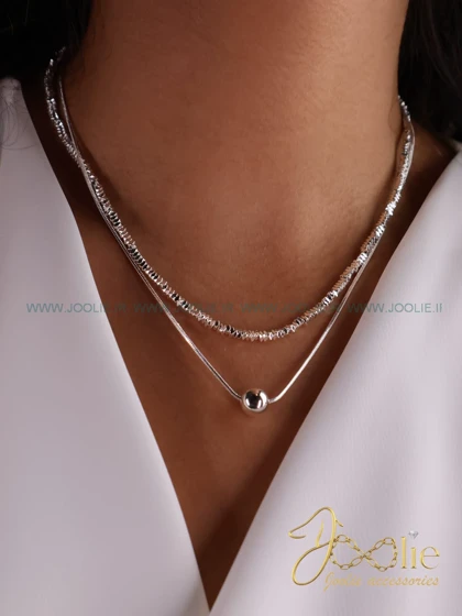 گردنبند زنانه طرح طلا مدل مارال کد N3107