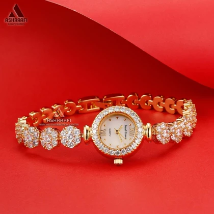 ساعت رویال کرون نگین‌دار Royal Crown 8241