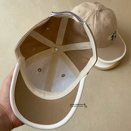 کلاه بیسبالی بچگانه کتان طرح تدی