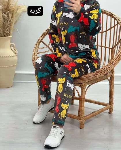 بلوز شلوار مخمل