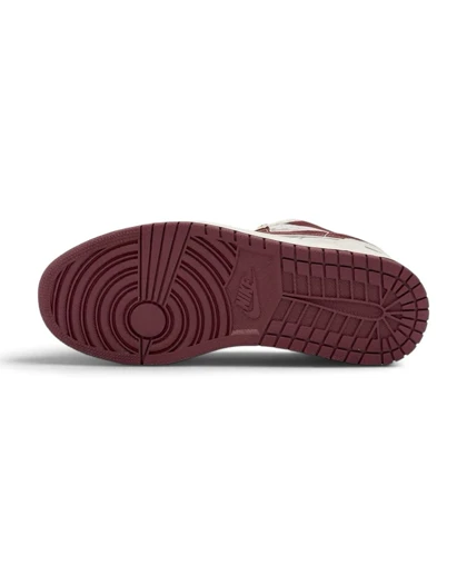کتانی ویتنامی نایک ایر جردن وان لو سوپریم اسب زرشکی کرمNike Air Jordan 1 Low Supreme Red