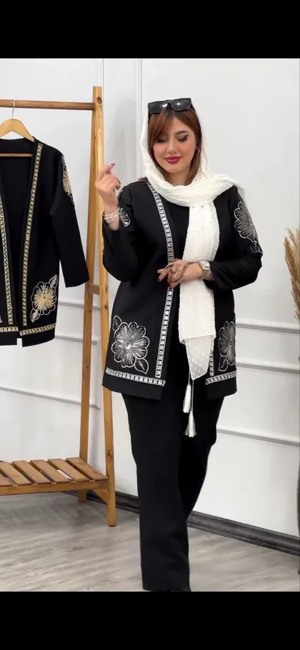 کت مازراتی گلدوزی