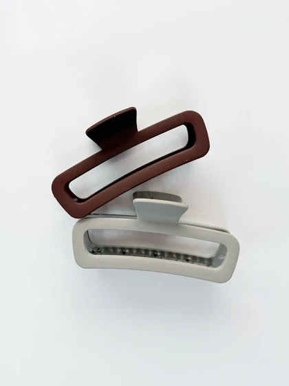 کلیپس مو شمعی مستطیل