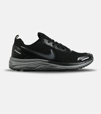 کفش کتانی مردانه و زنانه مشکی طوسی Nike Zoom X مدل 7985