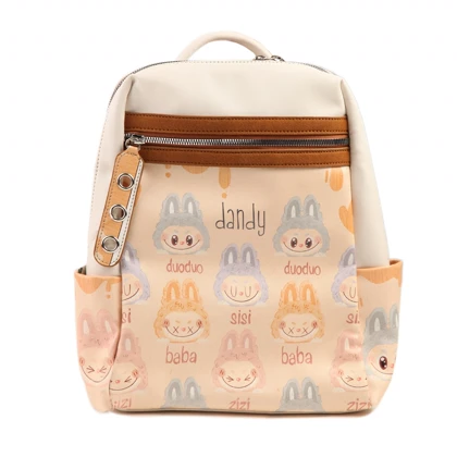 کیف کوله پشتی دندی طرح لبوبو-Labubu