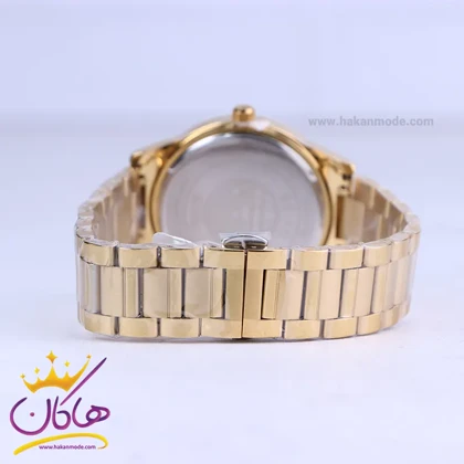 ساعت مچی سیکو مردانه فلزی طلایی صفحه سفید OS 9/56