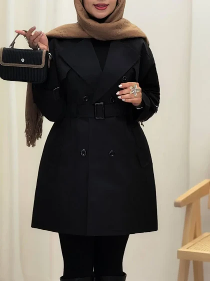 3707-بارانی آستردار دانهیل