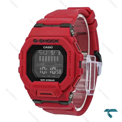 ساعت جیشاک GB200 مردانه قرمز Casio-7408-G
