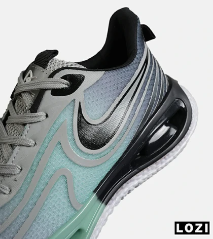 کفش کتانی مردانه سبز مشکی NIKE pegasus 33 مدل 7884