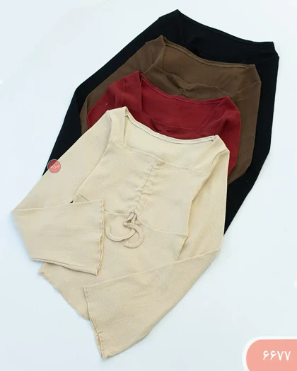 بلوز طرح کاپ 6677