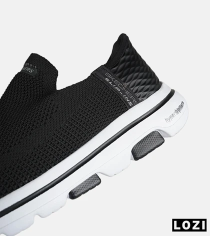 کفش کتانی طبی ورزشی مشکی SKECHERS Slip-Ins مدل 8859