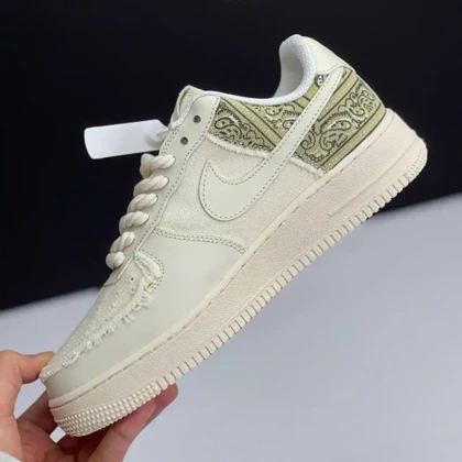 نایک ایر فورس وان بیگ بنگ کرم Nike Air Force 1 Big Bang Cream