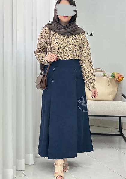 ست شومیز و دامن ملیسا