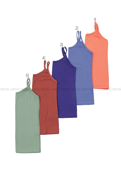 تاپ دوبند ساده رنگی کوچک