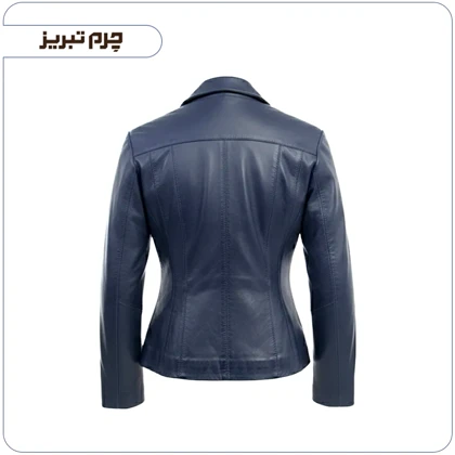 کاپشن چرم زنانه کوتاه مدل N1094