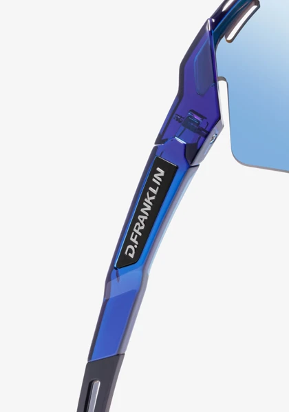 عینک آفتابی دی فرانکلین مدل D.franklin Thunder Fifty Trans Blue / Blue Revo