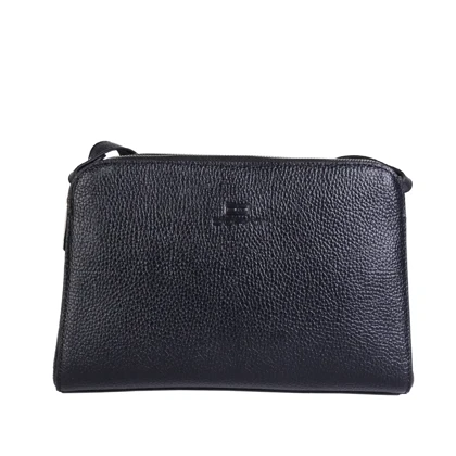 کیف دوشی چرم زنانه 3 زیپ