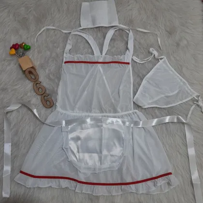 کاستوم پرستاری پشت‌باز Delwin کد 066