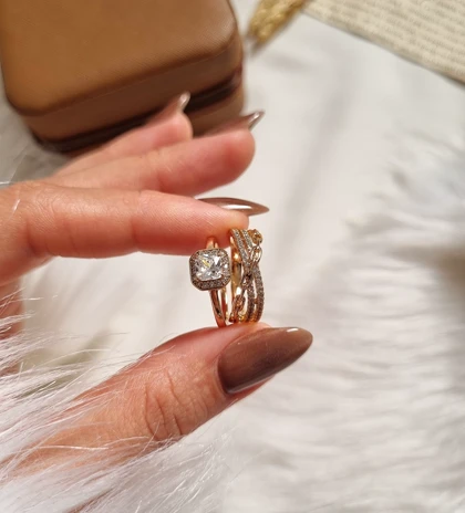 انگشتر حلقه پشت حلقه ژوپینگ A20