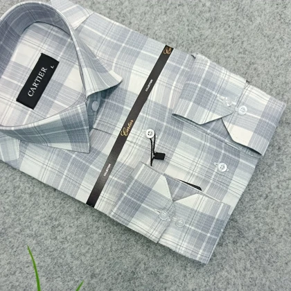 پیراهن استین بلند مردانه _ طرحدار و مجلسی قواره کلاسیک