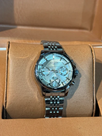 ساعت استیل طرح سیتیزن زنانه نقره ای