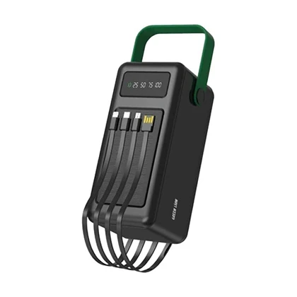 پاوربانک خورشیدی 50000 میلی آمپر گرین لاین مدل GREEN LION SOLAR MAX GL-PB73 GNSLRPB50K