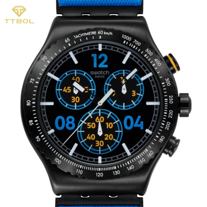 ساعت مچی سواچ SWATCH MOMENTS IN BLUE YVB100