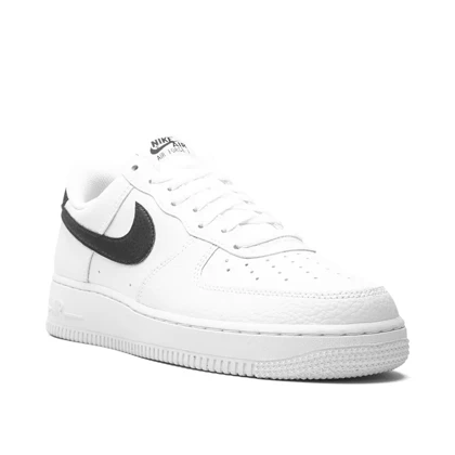 کتانی نایک ایر فورس سفید مشکی مسترکوالیتی Nike Air Force 1 Low '07 "White/Black" sneakers
