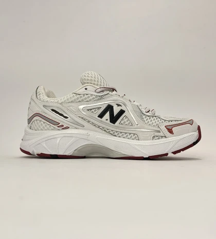کتانی ورزشی نیوبالانس 1064 سفید قرمز