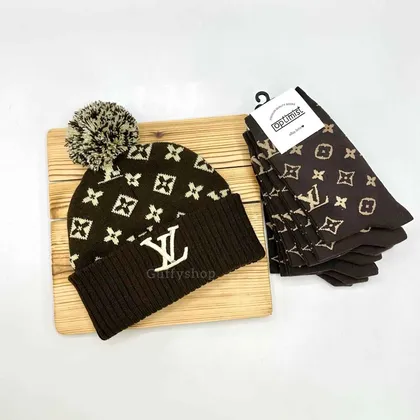 کلاه بافت LV