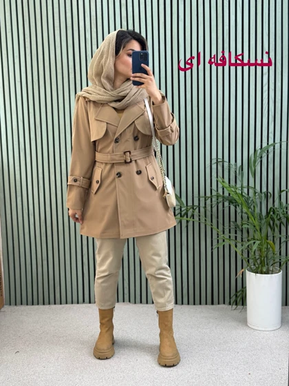 بارانی چهار دکمه ضد آب