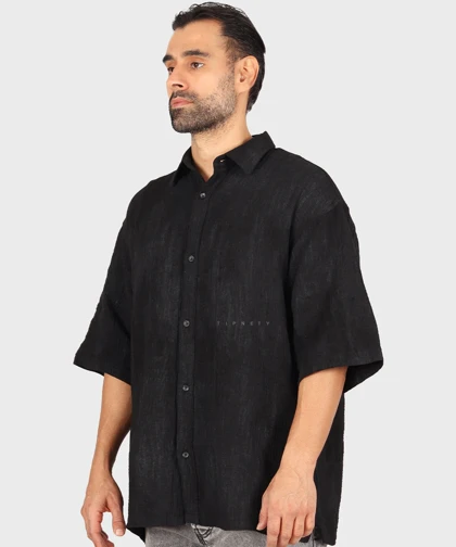 پیراهن باکسی مردانه آستین کوتاه 2683