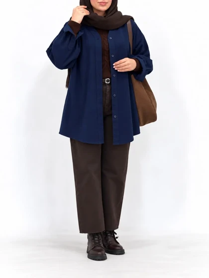 مانتو کتان پاییزه آمبرلی