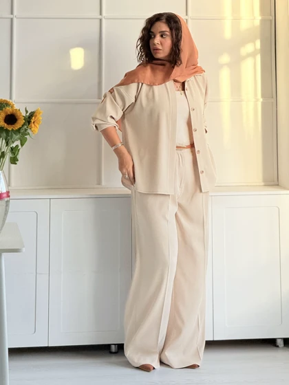 شومیز شلوار ست زنانه grace زنیر