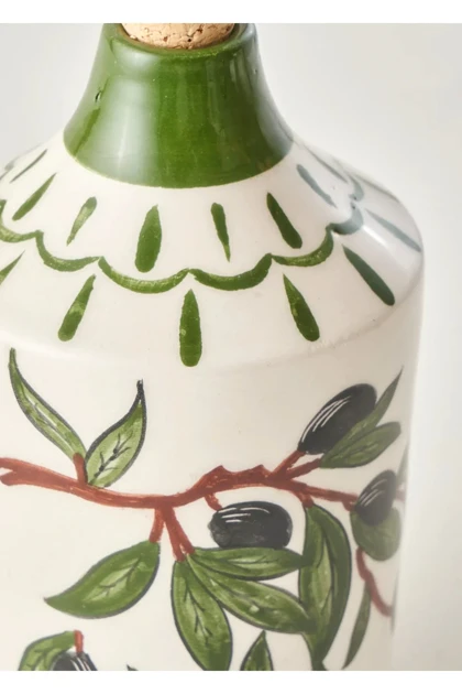 روغن‌ریز Bella Maison مدل Olive سرامیکی - چندرنگ