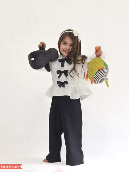 شلوار کرپ مشکی