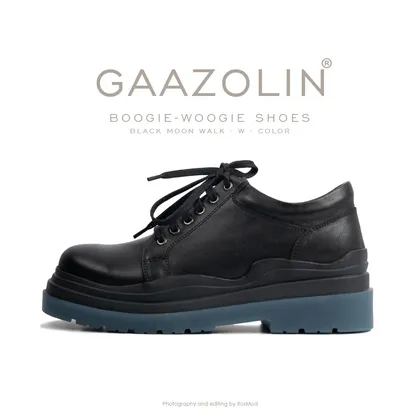 کفش بوگی-ووگی گازولین مشکی شبرو - GAAZOLIN Boogie-Woogie Shoes Black Moon Walk W