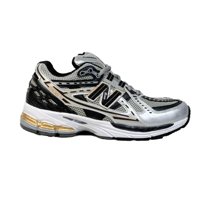 کتانی اسپرت مردانه مدل نیوبالانس New balance 1906 رنگ طوسی مشکی کد 51393