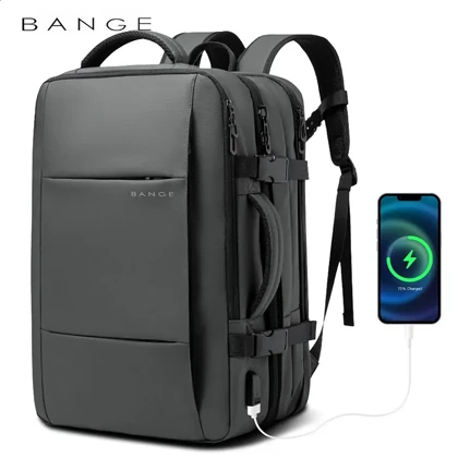 کوله پشتی 45 لیتر چندمنظوره بنج BANGE اصل مدل BG-1908D با پورت USB