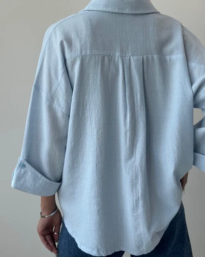 شومیز  آستین برش یارا   کد 500431