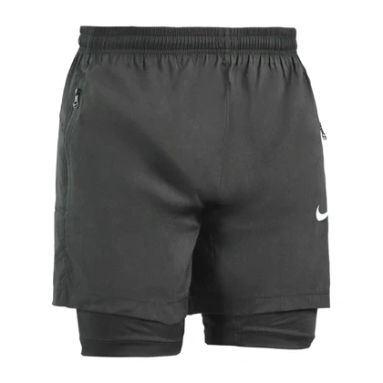 شلوارک کشاله دار رانینگ ورزشی مردانه نایک مدل DS-JDI-4E0643 مشکی