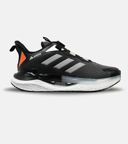 کفش کتانی مردانه و زنانه مشکی نوک مدادی ADIDAS Solar disk
