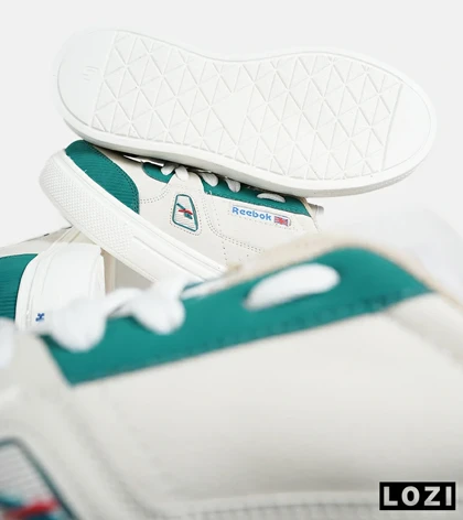 کفش مردانه و زنانه کرم سبز Reebok LT Court مدل 7217