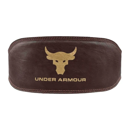 کمربند بدنسازی آندر آرمور مدل ELM- 403E1080 سگکی قهوه ای روشن