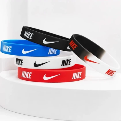 دستبند سیلیکونی ورزشی طرح Nike فری سایز