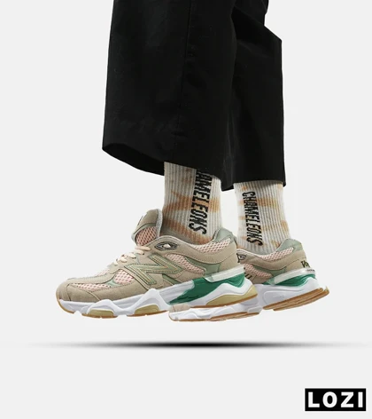 کفش کتانی مردانه و زنانه گلبهی سبز NEW BALANCE 9060 مدل 4152