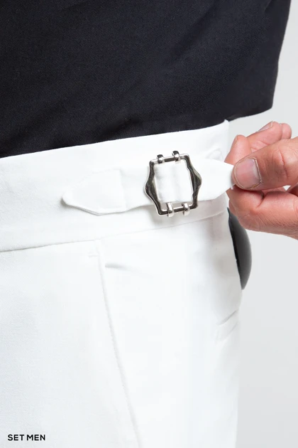 شلوار پارچه ای مردانه کمر پهن ایتالیایی