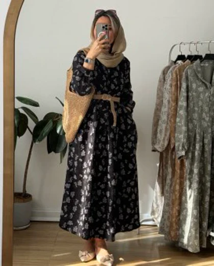 پیراهن مانتویی بابونه 2