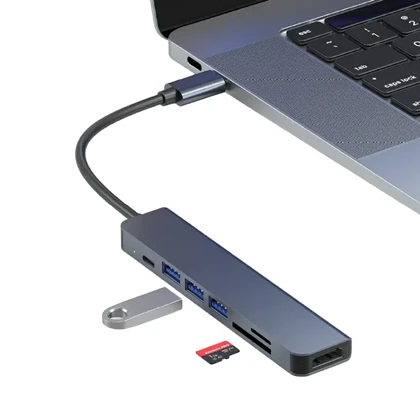 هاب و داک استیشن هفت پورت گرین لاین مدل GHB-9