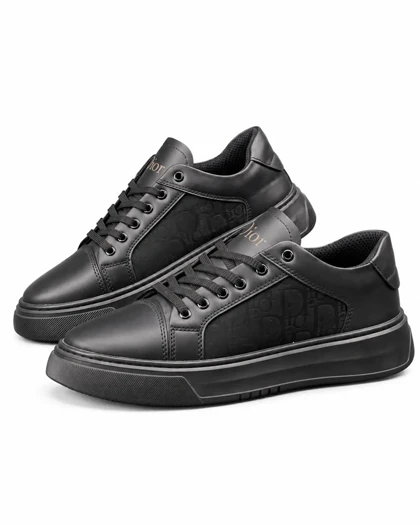 کفش کتانی مردانه مدل ونس طرحدار دیور مشکی Vans Dior